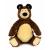 Jucarie de plus famosa masha and bear- urs 28 cm, ha05201