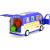 Jucarie educativa in forma de autobus cu sunete si cuburi ricokids rk-741 - albastru