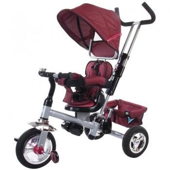 Tricicleta Confort Plus - Sun Baby - Melange Rosu