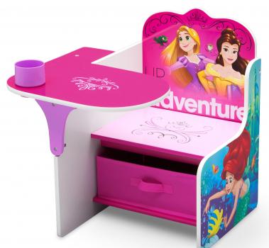 Scaun multifunctional din lemn Disney Princess Up For Adventure