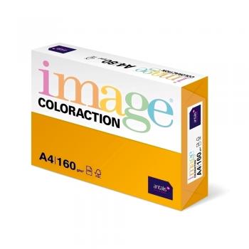 Carton color Coloraction A4 160g 250 colitop portocaliu-Vene