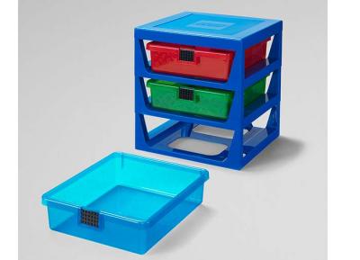 Organizator lego cu trei sertare