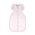 Sac de dormit swaddle first sleep blush pink, faza 2, pentru bebelusi 3-6 luni, tog 0.5 74 cm, 0.5 tog