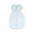 Sac de dormit swaddle first sleep coral blue, faza 2, pentru bebelusi 3-6 luni, tog 0.5 74 cm, 0.5 tog