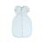 Sac de dormit swaddle first sleep coral blue, faza 2, pentru bebelusi 3-6 luni, tog 0.5 74 cm, 0.5 tog