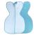 Set 2 saci de dormit nou-nascut swaddle first sleep calm star & calm light, 1.5 tog  60 cm, 1.5 tog