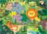 Puzzle deschide ferestrele - Jungla ( 20 piese)