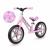 Bicicleta fara pedale cu cadru din magneziu kidwell comet - pink gray - resigilat