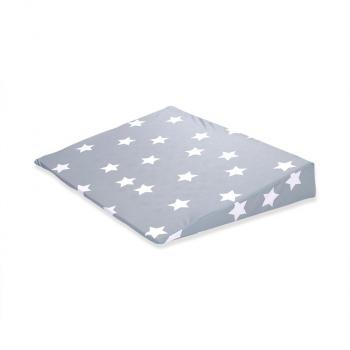 Perna inclinata antisufocare, air comfort, 60x45x9 cm, stars blue grey mist