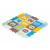 Salteluta de joaca tip puzzle cu pereti, 25 elemente, ecotoys 3255 - multicolor