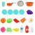 Bucatarie pentru copii cu sunete si lumini led ecotoys hc493096 - albastru