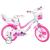 Bicicleta copii Dino Bikes 16`` Flappy roz