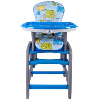 Scaun de masa multifunctional albastru Kidscare