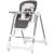 Scaun de masa Chipolino Milk Shake 2 in 1 ash grey