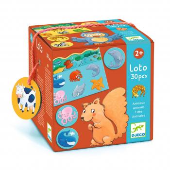 Joc loto cu animale, djeco