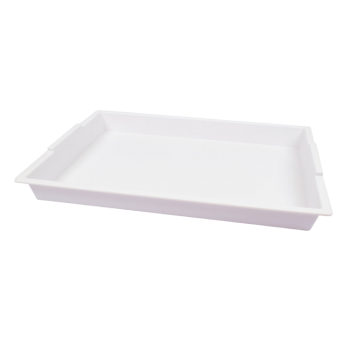 Set 4 tavi albe multifunctionale 40,5 x 30,5 x 4 cm, pentru gradinita si scoala