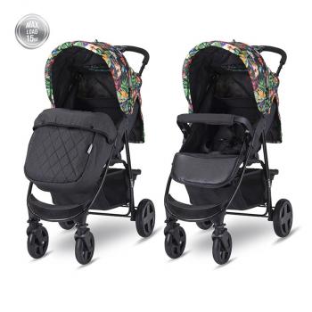 Carucior sport, lorelli, olivia basic, cu husa de picioare, tropical flowers