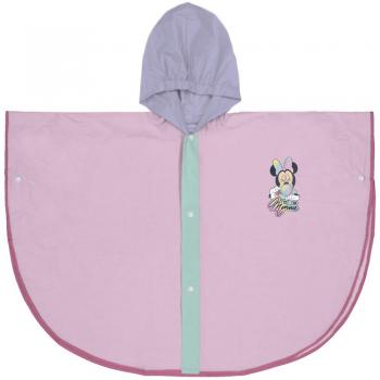 Pelerina de ploaie tip poncho, minnie mouse, roz, 3 - 4 ani