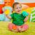 Bright Starts - Set 3 jucarii de dentitie texturate Gummy Buddies -  Elefant, Leu, Maimuta