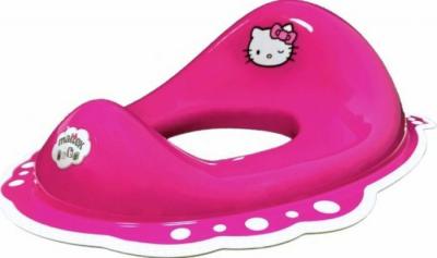 Reductor wc copii MyKids Hello Kitty Roz Alb antialunecare