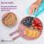 Set diversificare, appekids, 100% silicon, basic - old rose