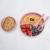 Set diversificare, appekids, 100% silicon, basic - old rose