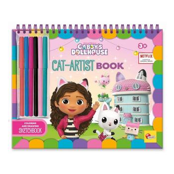 Carte cu activitati Gabby's Dollhouse - Gab-Tastic