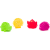 Jucarii de baie colorate 4 buc/set fillikid