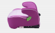 Inaltator auto junior isofix cu gurtfix i-size pixel berry, r129, osann