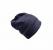 Set caciula cu guler fleece navy 41-45 cm