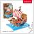 Cubic fun - puzzle 3d nava cu panze 33 piese