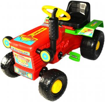 Tractor cu pedale Turbo red