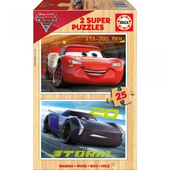Puzzle Cars 3 2 x 25 Piese