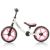 Bicicleta fara pedale Chipolino Casper pink