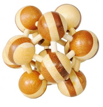 Joc logic iq puzzle 3d atom doua culori, fridolin