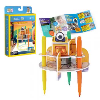 Cubic fun - puzzle 3d robot desenator 13 piese