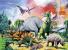 Puzzle Printre Dinozauri, 100 piese