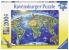 Puzzle Harta Lumii, 200 piese