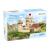 Set constructie arhitectura castel, 607 piese din lemn, walachia