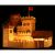 Set constructie arhitectura castel, 607 piese din lemn, walachia
