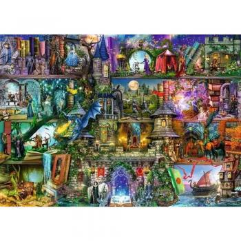 Ravensburger - puzzle legende si mituri 1000 piese design nou