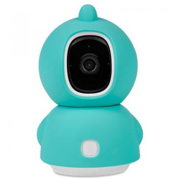 Video monitor, lionelo, babyline, view, cu aplicatia dedicata lionelo smart, integrare ai, mod de noapte 8 m cu 6 leduri, unghi 100 grade, 4 cantece si zgomote din natura, senzor de temperatura si umiditate, zoom 4x, alb