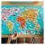 Puzzle magnetic - Harta lumii (118 piese)