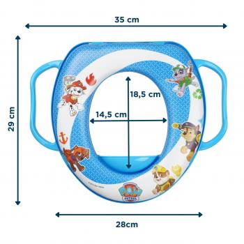 Paw patrol colac reductor confortabil cu manere