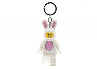 Breloc cu led lego iepuras