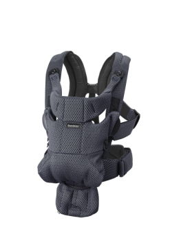 Babybjorn - marsupiu anatomic move, antracit 3d mesh