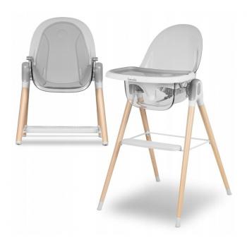 Scaun de masa, lionelo, maya, 2 in 1, transformabil, 3 pozitii de inclinare, conform cu standardele europeane de securitate en14988, en12790, white