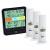Termo-higrometru digital cu 3 senzori wireless klima@home, compatibil cu weatherhub smarthome, tfa 30.3060.01.it