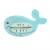 Termometru de baie pentru copii myhappybath whale, fara mercur, fara bpa, 0+ luni, reer 24063