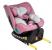 Scaun Auto Saphir DELUXE BUF BOOF iSIZE Purple cu Isofix pozitie somn 165 grade rotativ 360 grade 40-150 cm